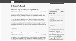 Desktop Screenshot of nelsonwells.net